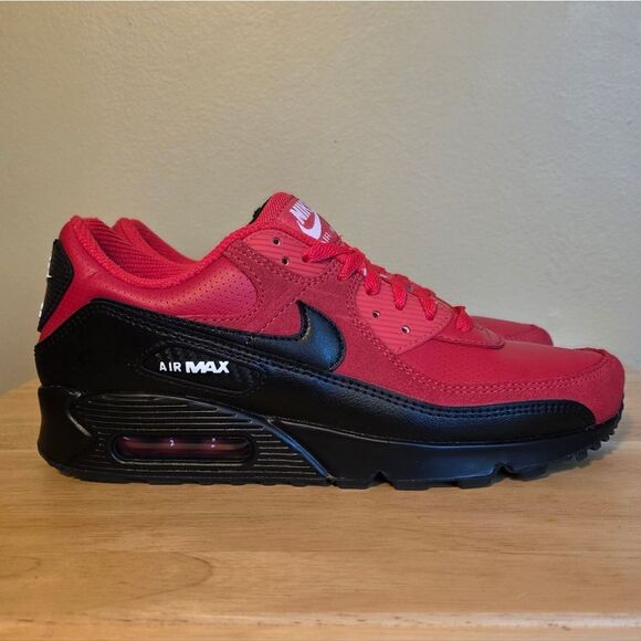 Nike Air Max 90 Speed Red Black White IF0670-600 Men's Size 9 - Picture 1 of 8